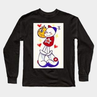 Stinkoman 20x6 1-up and cheatball! Long Sleeve T-Shirt